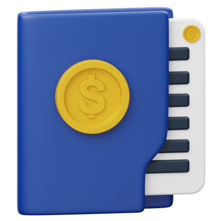 Finanzmappe  3D Icon