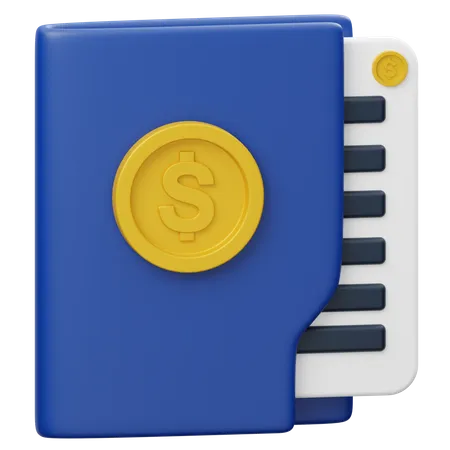 Finanzmappe  3D Icon