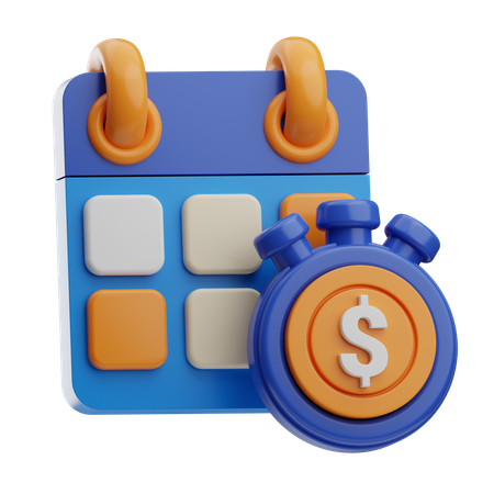 Finanzplan  3D Icon