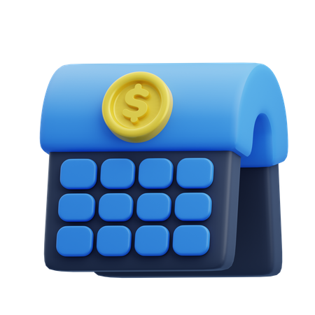 Finanzplan  3D Icon