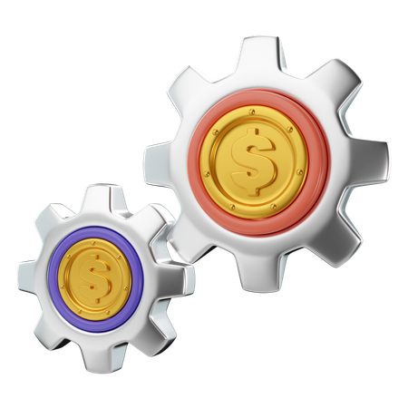 Finanzprozess  3D Icon
