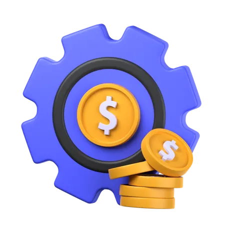 Finanzprozess  3D Icon