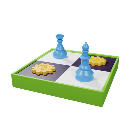 Finanzstrategie  3D Icon