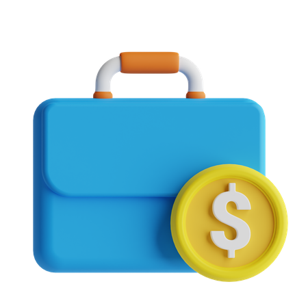 Finanztasche  3D Icon