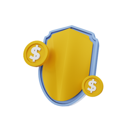 Finanzversicherung  3D Icon