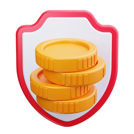 Finanzversicherung  3D Icon