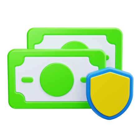 Finanzversicherung  3D Icon