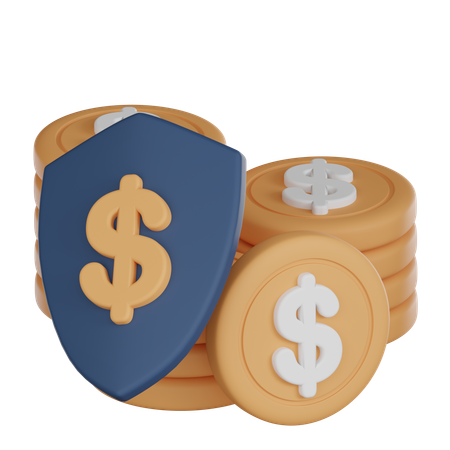 Finanzversicherung  3D Icon