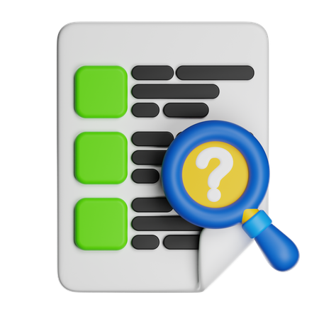 Find  3D Icon