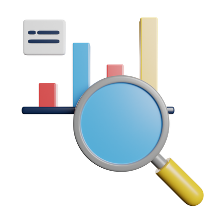 Find Analysis Chart  3D Icon