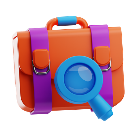 Find Bag  3D Icon