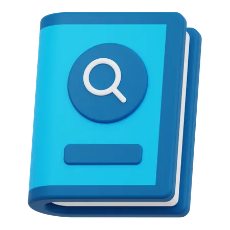 Find Book  3D Icon