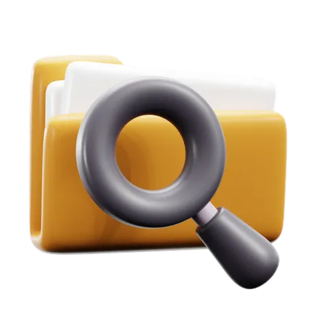 Find Document  3D Icon