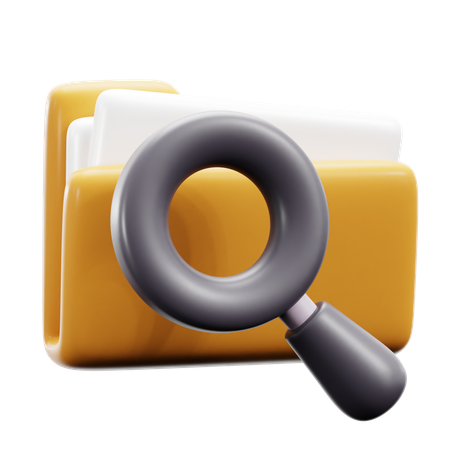 Find Document  3D Icon