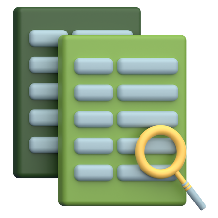 Find Document  3D Icon