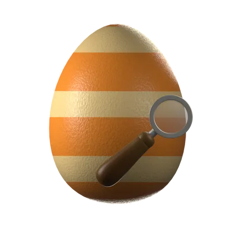 High Quality 3 D Easter Egg Icon 3D Icon