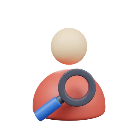 Find Employee  3D Icon