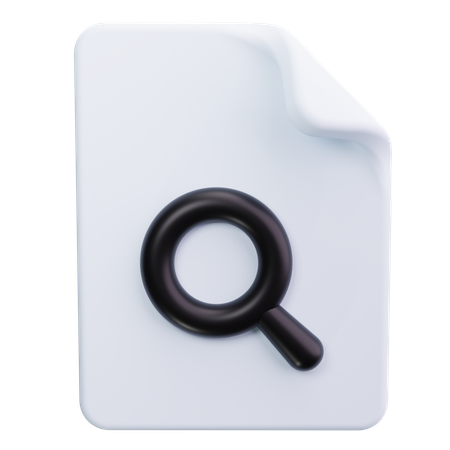 Find File  3D Icon