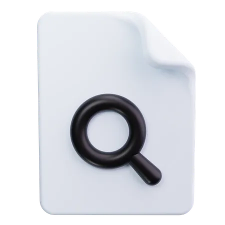 Find File  3D Icon