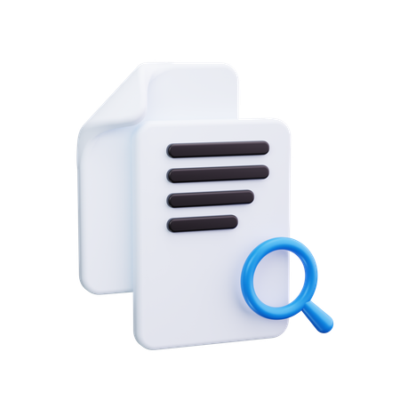 Find File  3D Icon