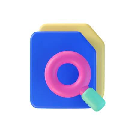 Find File  3D Icon