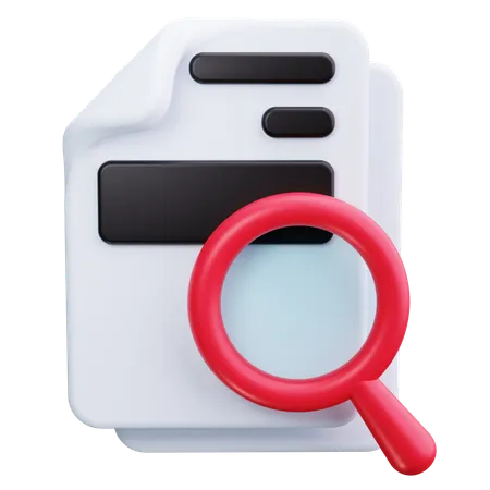 Find File  3D Icon