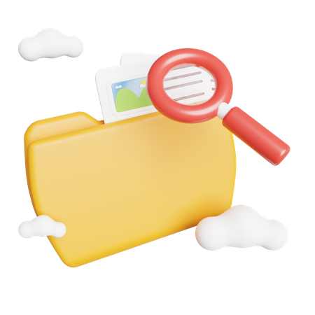 Find File  3D Icon