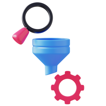 Find Filter  3D Icon