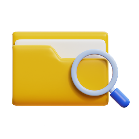 Find Folder  3D Icon