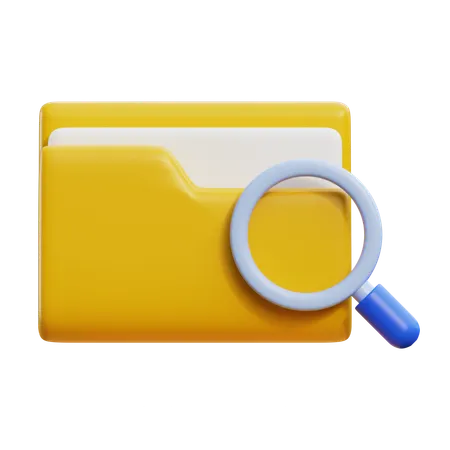 Find Folder  3D Icon