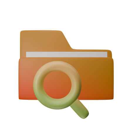 Find Folder  3D Icon