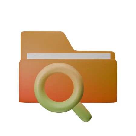 Find Folder  3D Icon