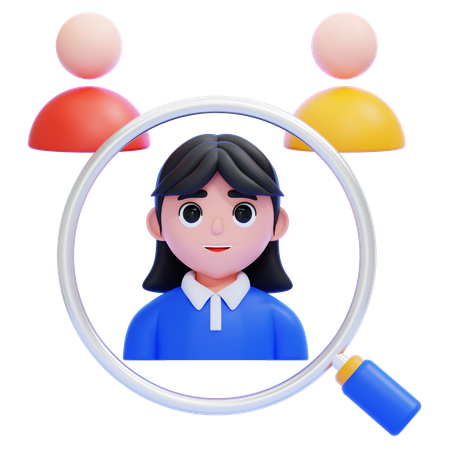 Find Friends  3D Icon