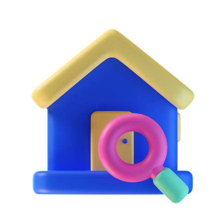 Find Home  3D Icon