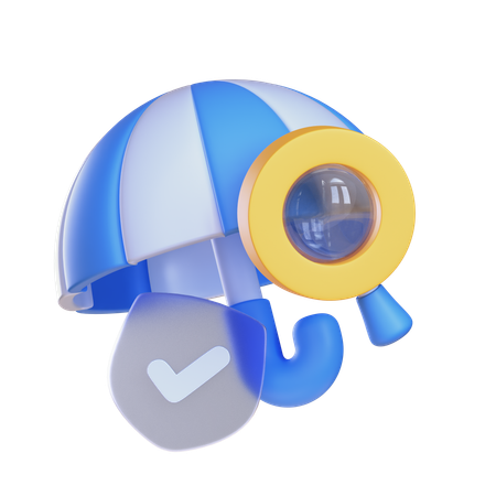 Find Insurance  3D Icon