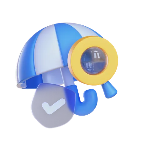 Find Insurance  3D Icon