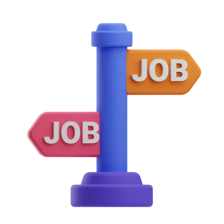 Find Job  3D Icon