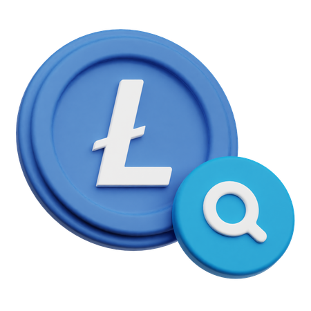 라이트 코인을 찾아라  3D Icon