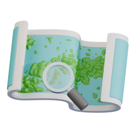 위치 찾기  3D Icon