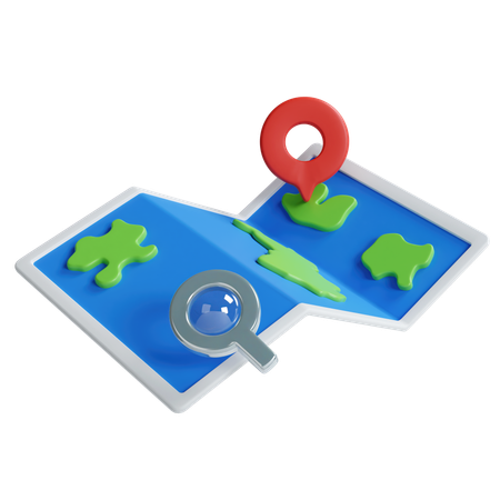 Find Location  3D Icon