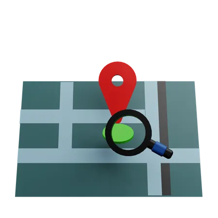 Find Location  3D Icon