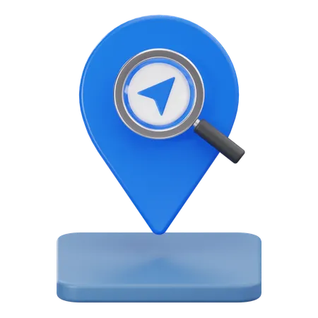 Find Location  3D Icon