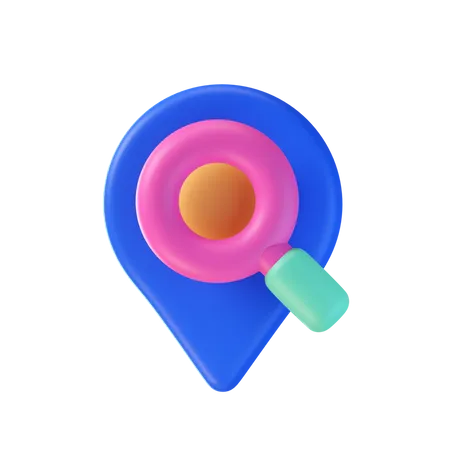 Find Location  3D Icon