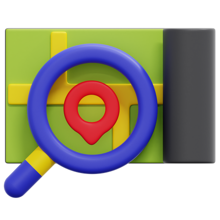 Find Location  3D Icon