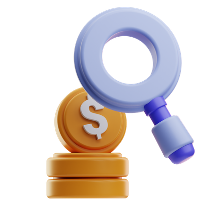 Find Money  3D Icon