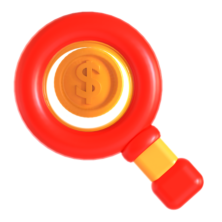 Find Money  3D Icon