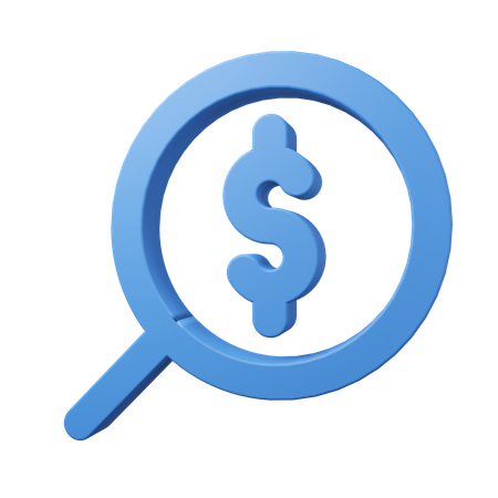 Find Money  3D Icon