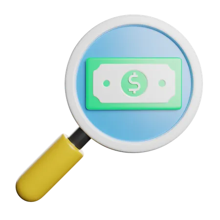 Find Money  3D Icon