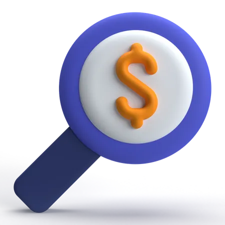 Find Money  3D Icon