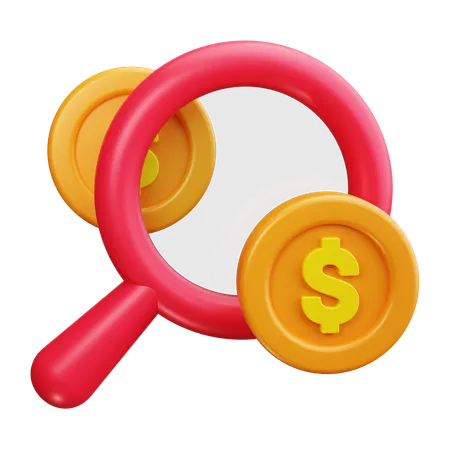 Find Money  3D Icon